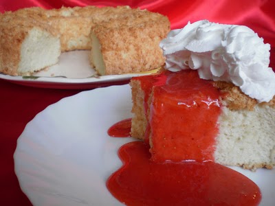 Angel Food Cake- Prajitura din albusuri