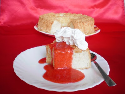 Angel Food Cake- Prajitura din albusuri