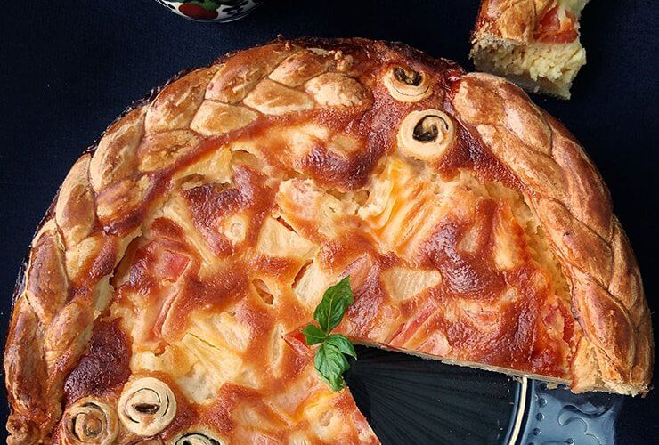 Tarta cu Mascarpone si Fructe Exotice