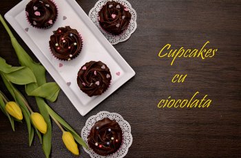 cupcakes cu ciocolata reteta video
